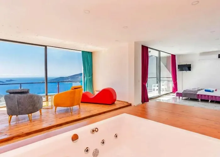 1 Bedroom Seaview Villa Kalkan