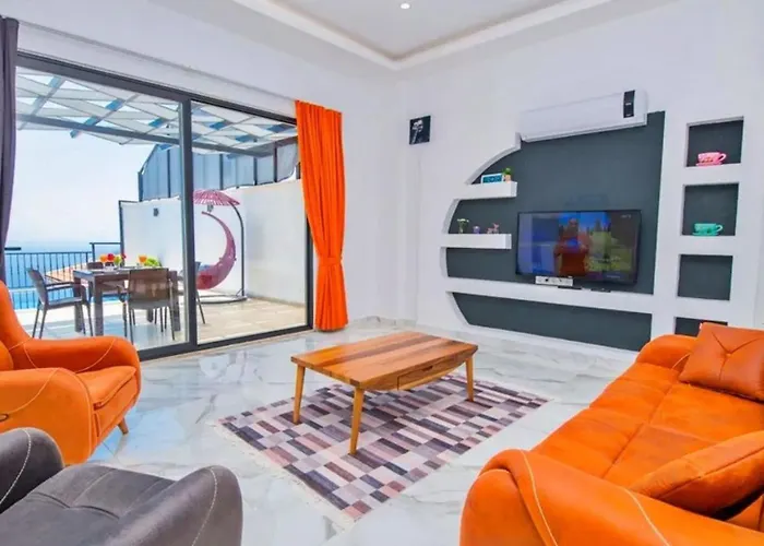 1 Bedroom Seaview Villa Kalkan